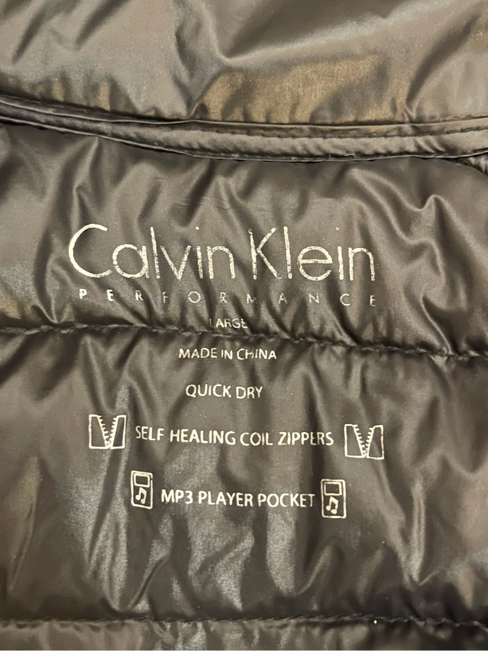 Calvin Klein Performance down puffer jacket - Picture 7 of 9